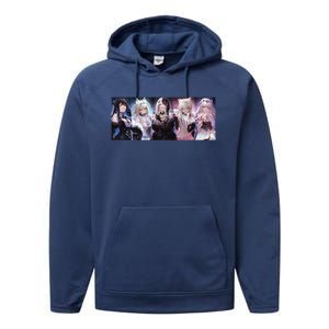 Hololive English Advent Halloween 2024 Performance Fleece Hoodie