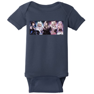 Hololive English Advent Halloween 2024 Baby Bodysuit