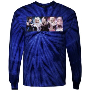 Hololive English Advent Halloween 2024 Tie-Dye Long Sleeve Shirt