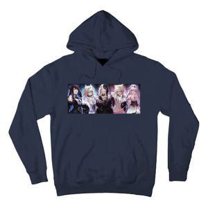 Hololive English Advent Halloween 2024 Tall Hoodie