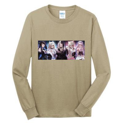 Hololive English Advent Halloween 2024 Tall Long Sleeve T-Shirt