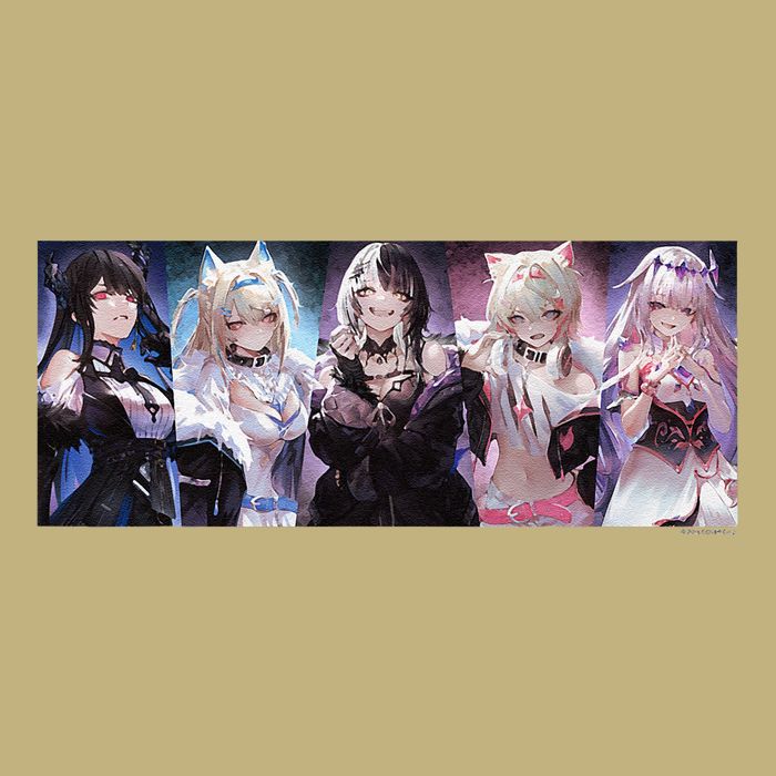 Hololive English Advent Halloween 2024 Cooling Performance Long Sleeve Crew