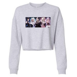 Hololive English Advent Halloween 2024 Cropped Pullover Crew