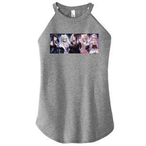 Hololive English Advent Halloween 2024 Women's Perfect Tri Rocker Tank