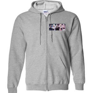 Hololive English Advent Halloween 2024 Full Zip Hoodie