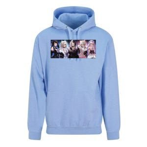 Hololive English Advent Halloween 2024 Unisex Surf Hoodie