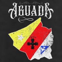 Hecho En Aguada Camisas De Puerto Rico 7 Panel Mesh Trucker Snapback Hat
