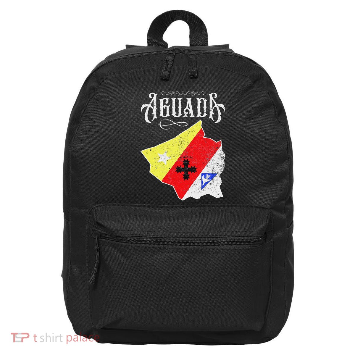 Hecho En Aguada Camisas De Puerto Rico 16 in Basic Backpack