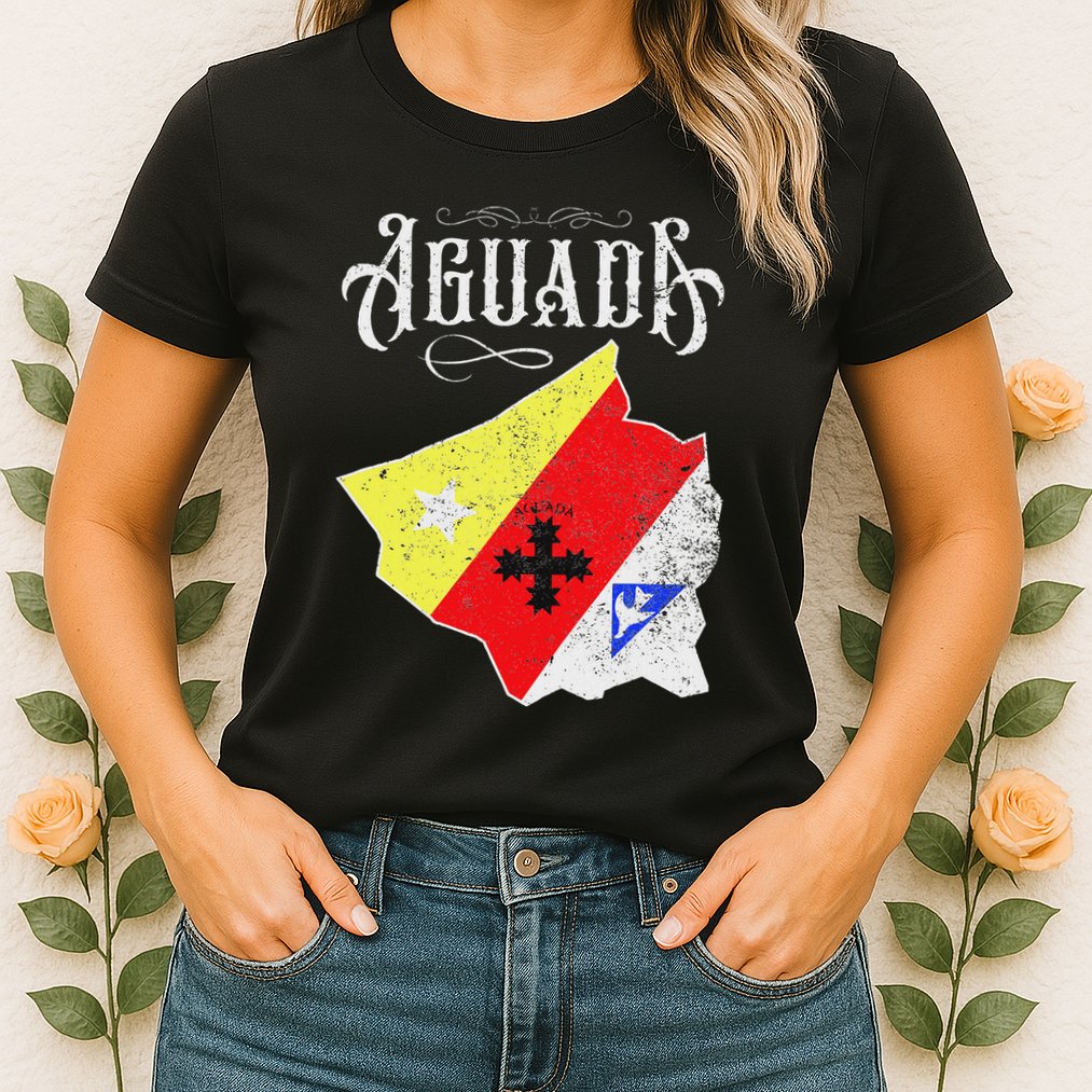 Hecho En Aguada Camisas De Puerto Rico Womens T-Shirt