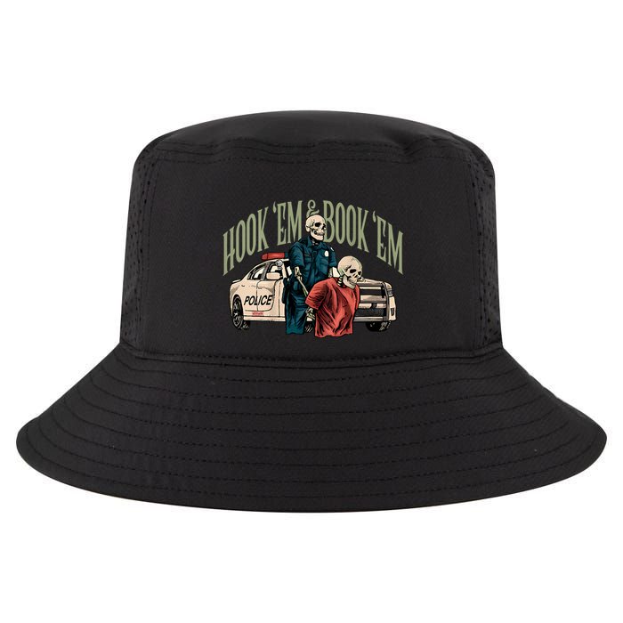 Hook Em And Book Em Cool Comfort Performance Bucket Hat