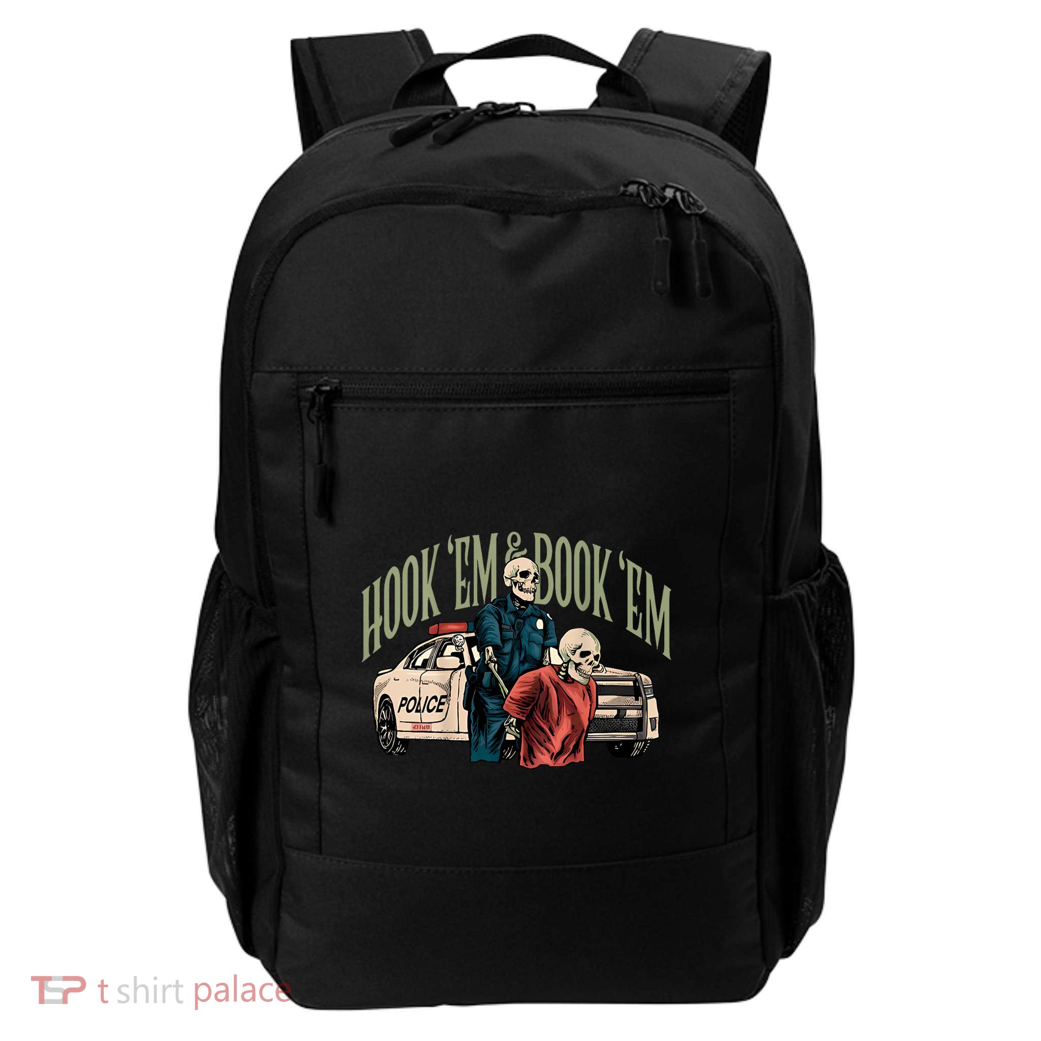 Hook Em And Book Em Backpack