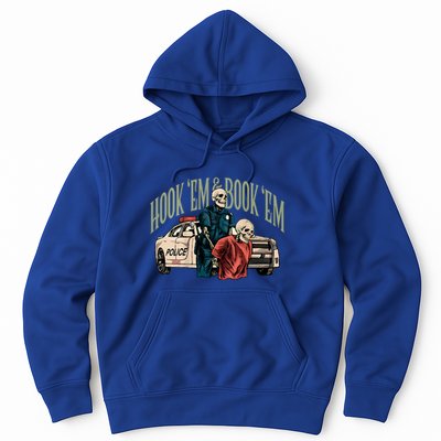 Hook Em And Book Em Hoodie