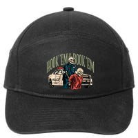 Hook Em And Book Em 7-Panel Snapback Hat