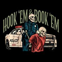 Hook Em And Book Em 7-Panel Snapback Hat