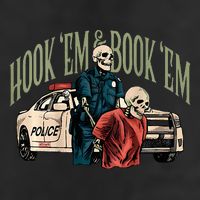 Hook Em And Book Em 15oz Campfire Ceramic Mug