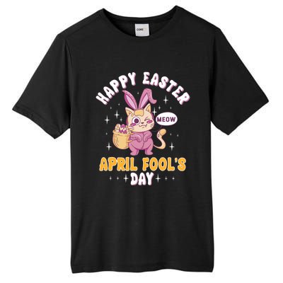 Happy Easter April Fools Day Prank Jokester Holiday Gift Tall Fusion ChromaSoft Performance T-Shirt