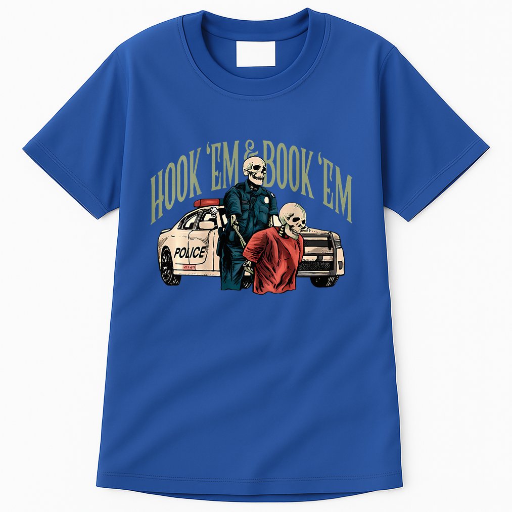 Hook Em And Book Em Tall T-Shirt