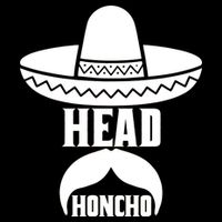 Head Honcho Sombrero Moustache Funny Cinco De Mayo USA-Made Doggie Bandana