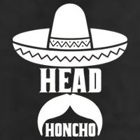 Head Honcho Sombrero Moustache Funny Cinco De Mayo Adult Drive Performance Visor