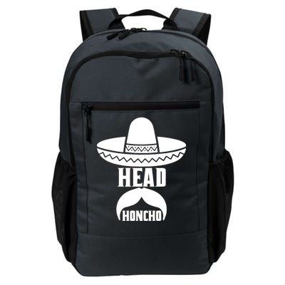 Head Honcho Sombrero Moustache Funny Cinco De Mayo Daily Commute Backpack