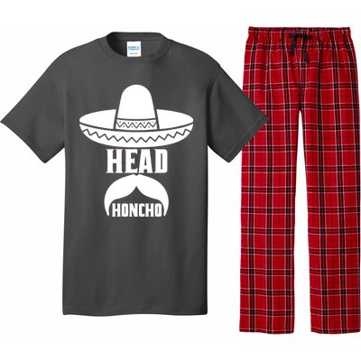 Head Honcho Sombrero Moustache Funny Cinco De Mayo Pajama Set