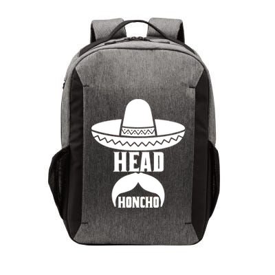 Head Honcho Sombrero Moustache Funny Cinco De Mayo Vector Backpack