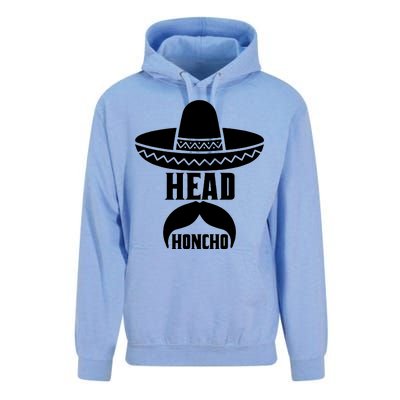 Head Honcho Sombrero Moustache Funny Cinco De Mayo Unisex Surf Hoodie