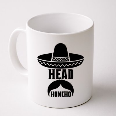 Head Honcho Sombrero Moustache Funny Cinco De Mayo Coffee Mug