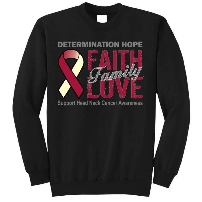 Head Neck Cancer Awareness Sweatshirt