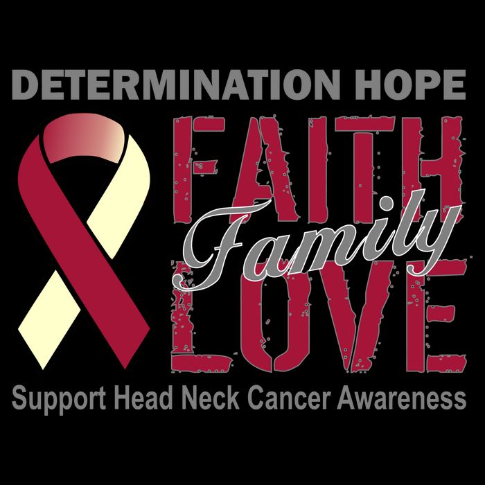 Head Neck Cancer Awareness Impact Tech Backpack