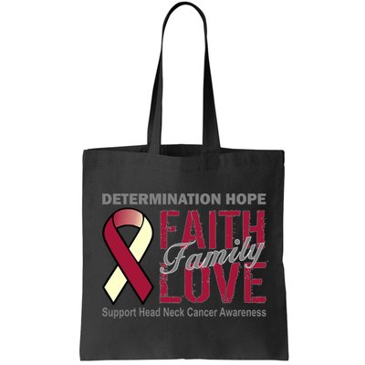 Head Neck Cancer Awareness Bag