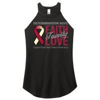 Head Neck Cancer Awareness Women's Perfect Tri Rocker Tank