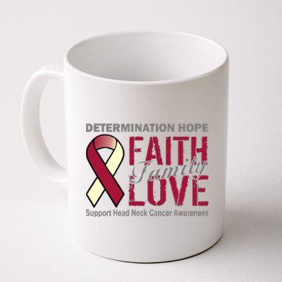 Head Neck Cancer Awareness Coffee Mug