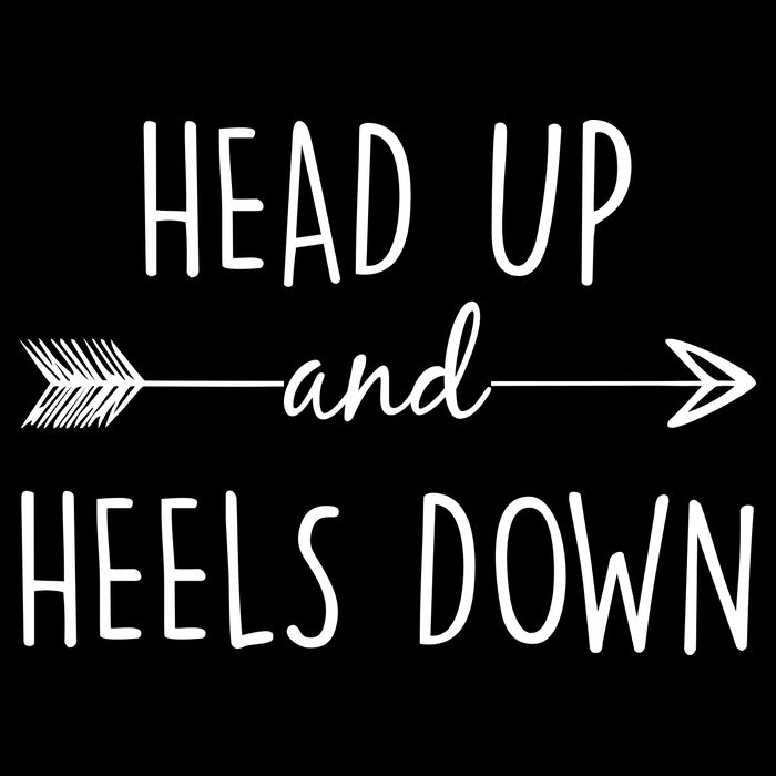 Head Up And Heels Down Backpack
