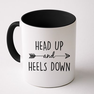 Head Up And Heels Down Mug