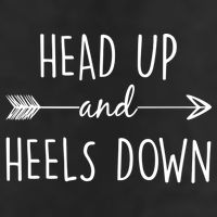 Head Up And Heels Down Tumbler