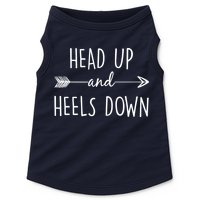 Head Up And Heels Down Doggie Tank