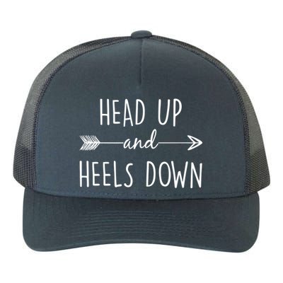 Head Up And Heels Down Yupoong Adult 5-Panel Trucker Hat