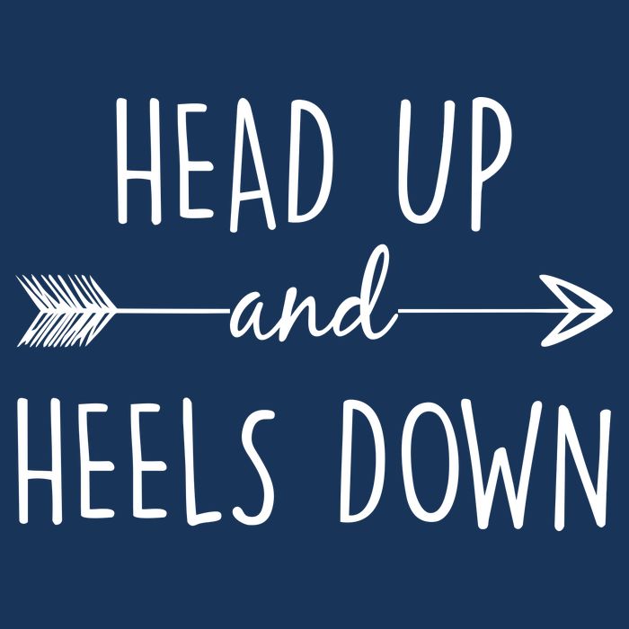 Head Up And Heels Down Beanie