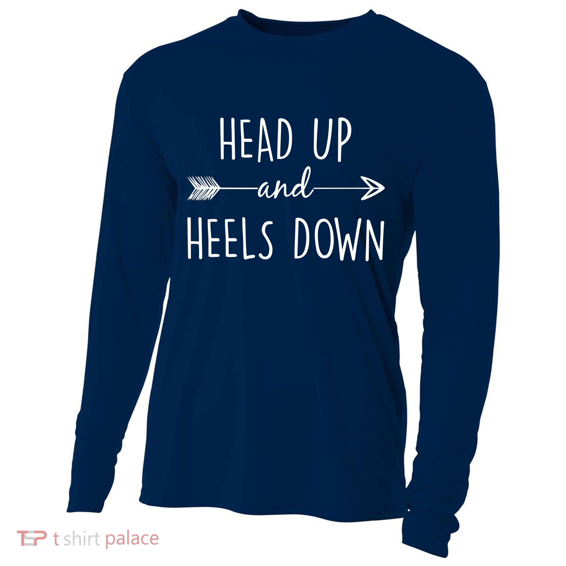 Head Up And Heels Down Cooling Performance Long Sleeve Crew