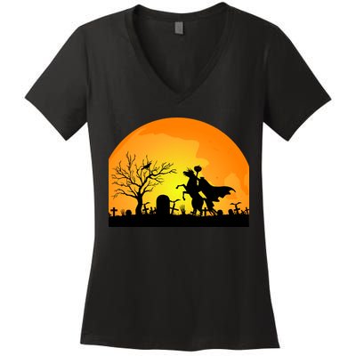 Headless Horseman Women's V-Neck T-Shirt
