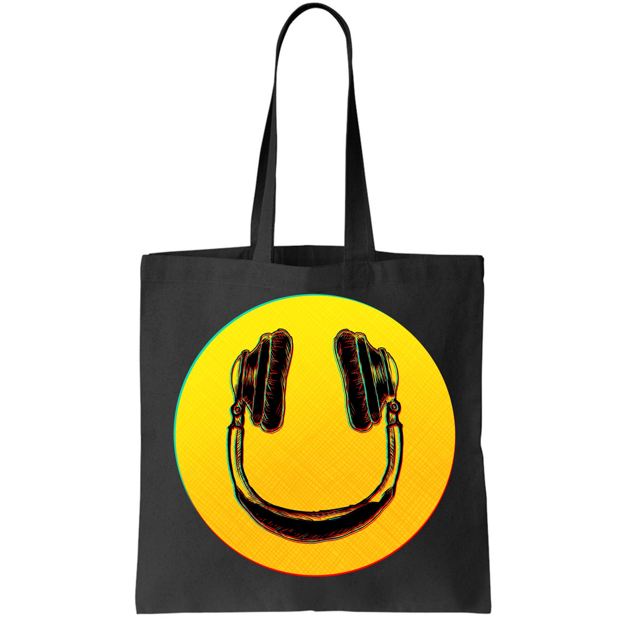 Headphones Smiley Bag