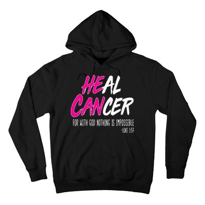 Heal Breast Cancer With God Hoodie