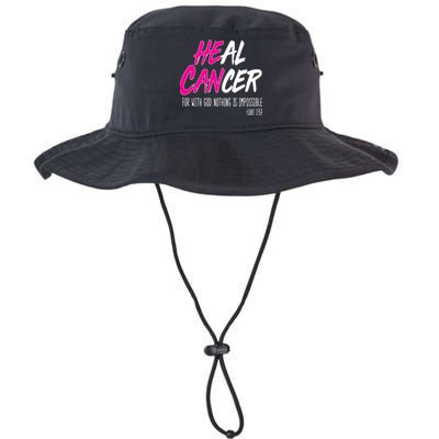 Heal Breast Cancer With God Legacy Cool Fit Booney Bucket Hat