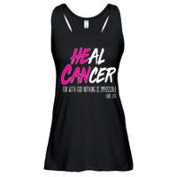 Heal Breast Cancer With God Ladies Essential Flowy Tank