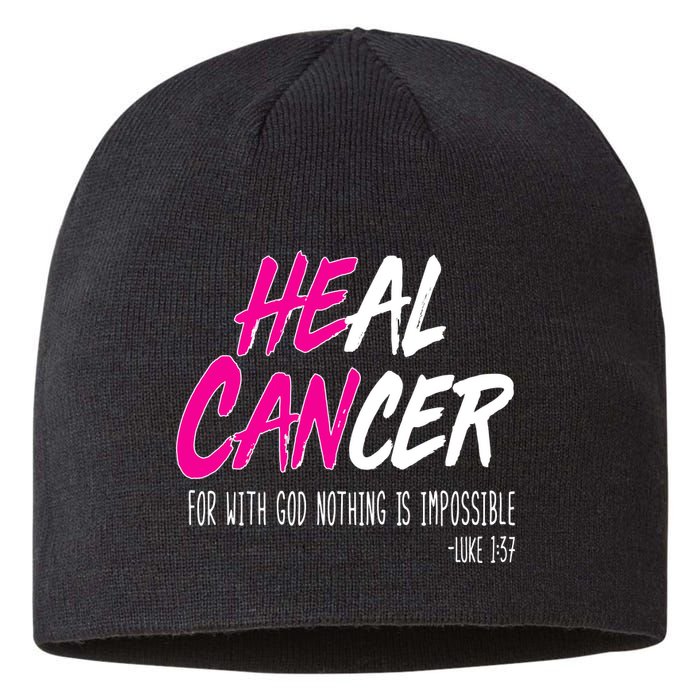 Heal Breast Cancer With God Sustainable Beanie