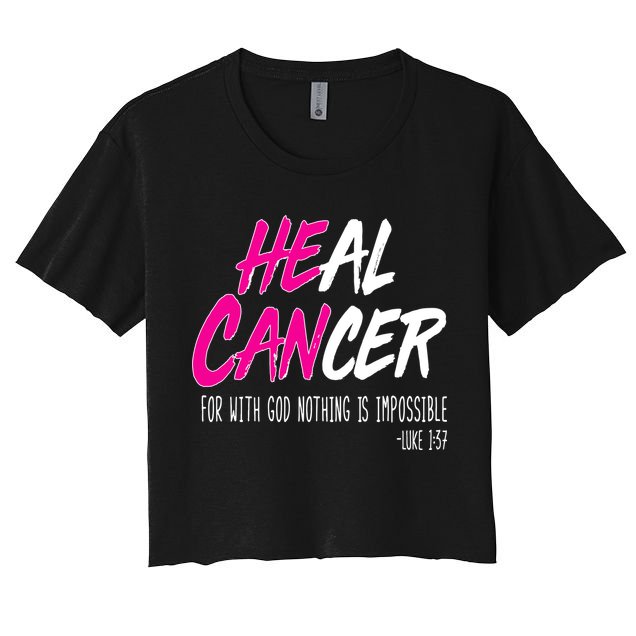 Heal Breast Cancer With God Crop Top