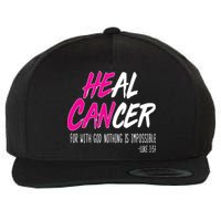 Heal Breast Cancer With God Wool Snapback Cap