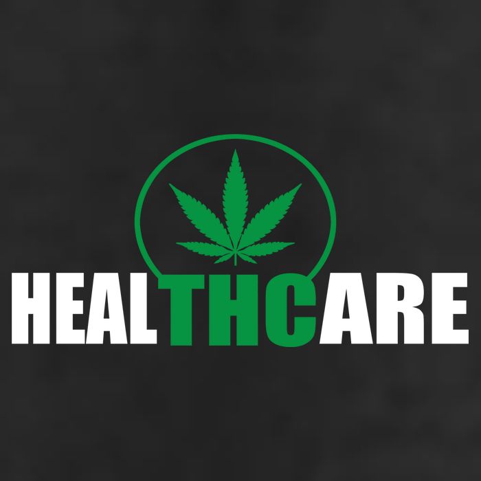 Health Care THC Weed 7 Panel Mesh Trucker Snapback Hat