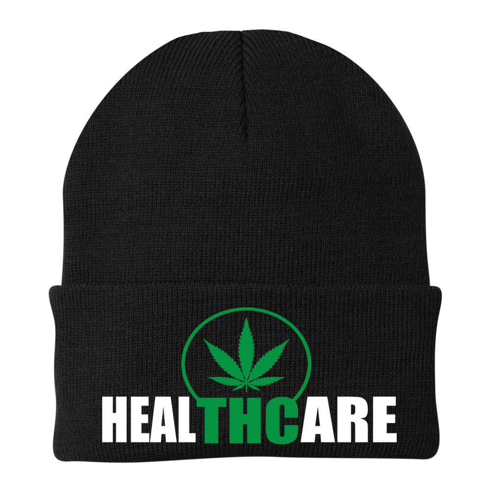 Health Care THC Weed Beanie